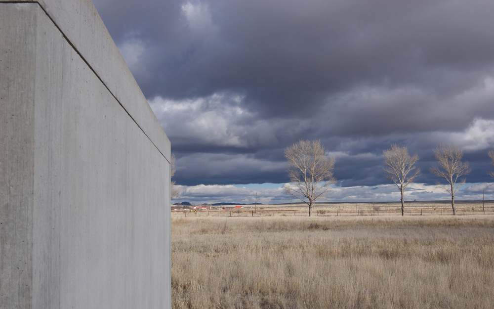 Donald Judd sculpture at Chinati